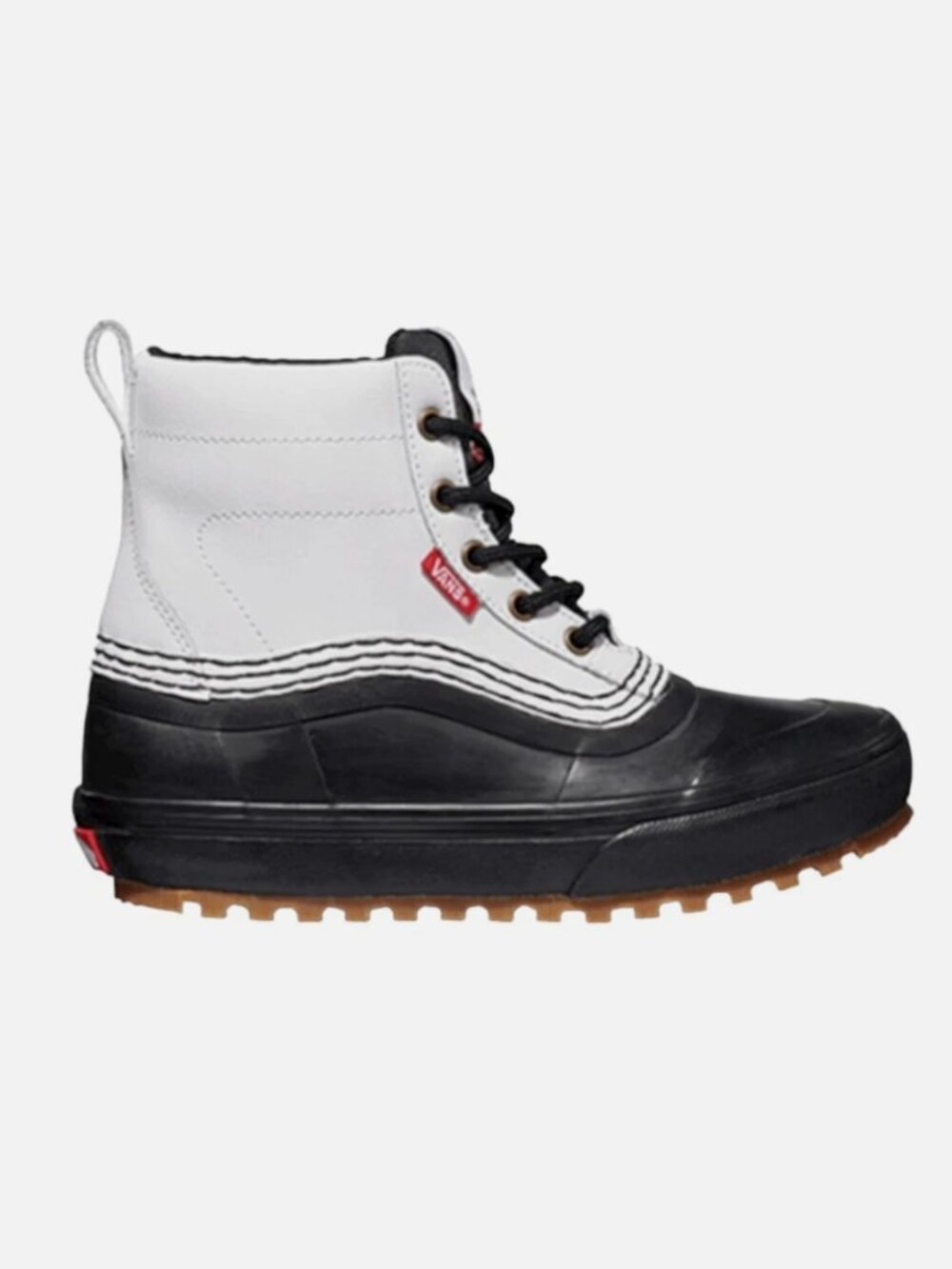 VANS x Kennedi Deck Standard Mid Snow Boot Shoes White / Black Size 8.5 W 7 M
